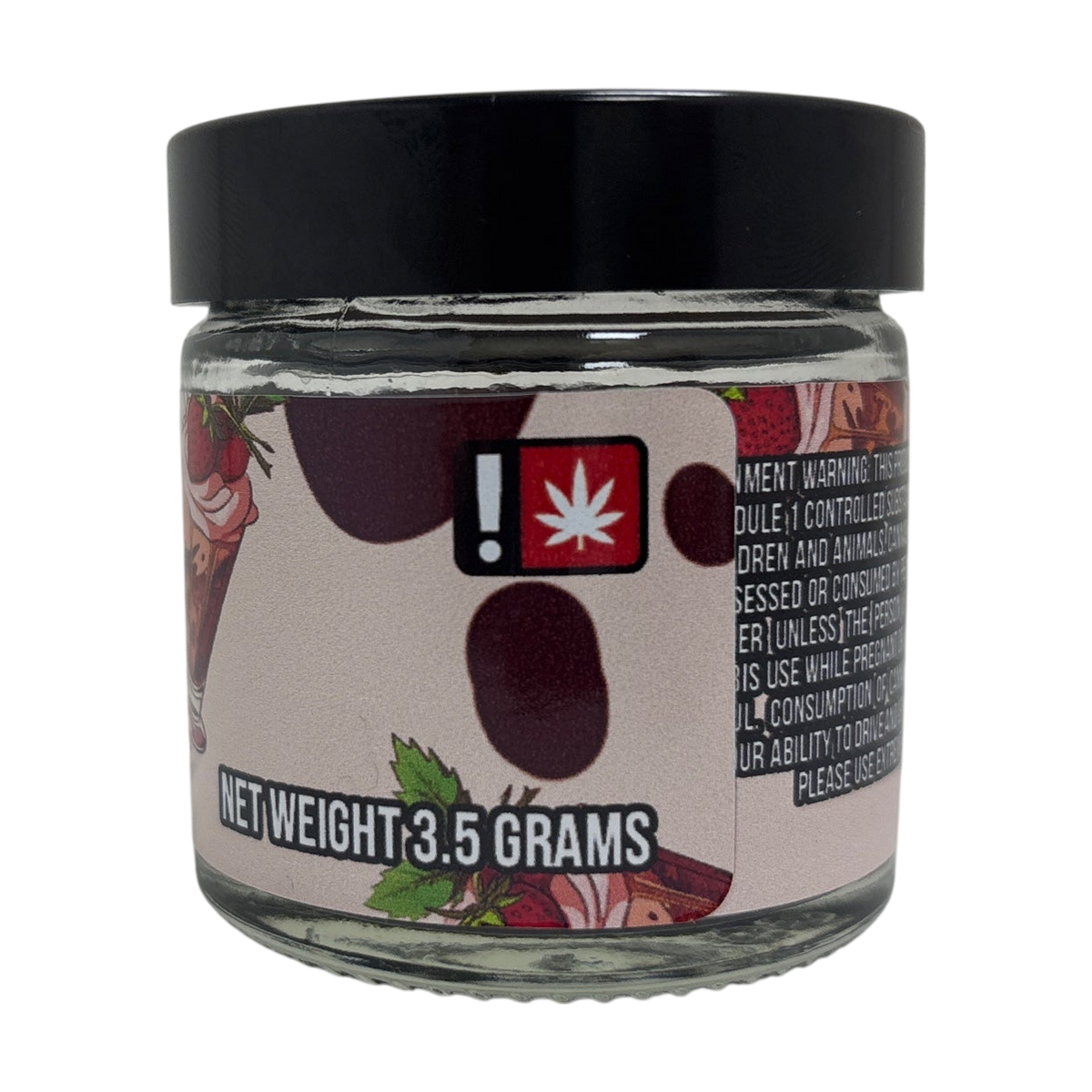 3.5g Decorative Glass Jars