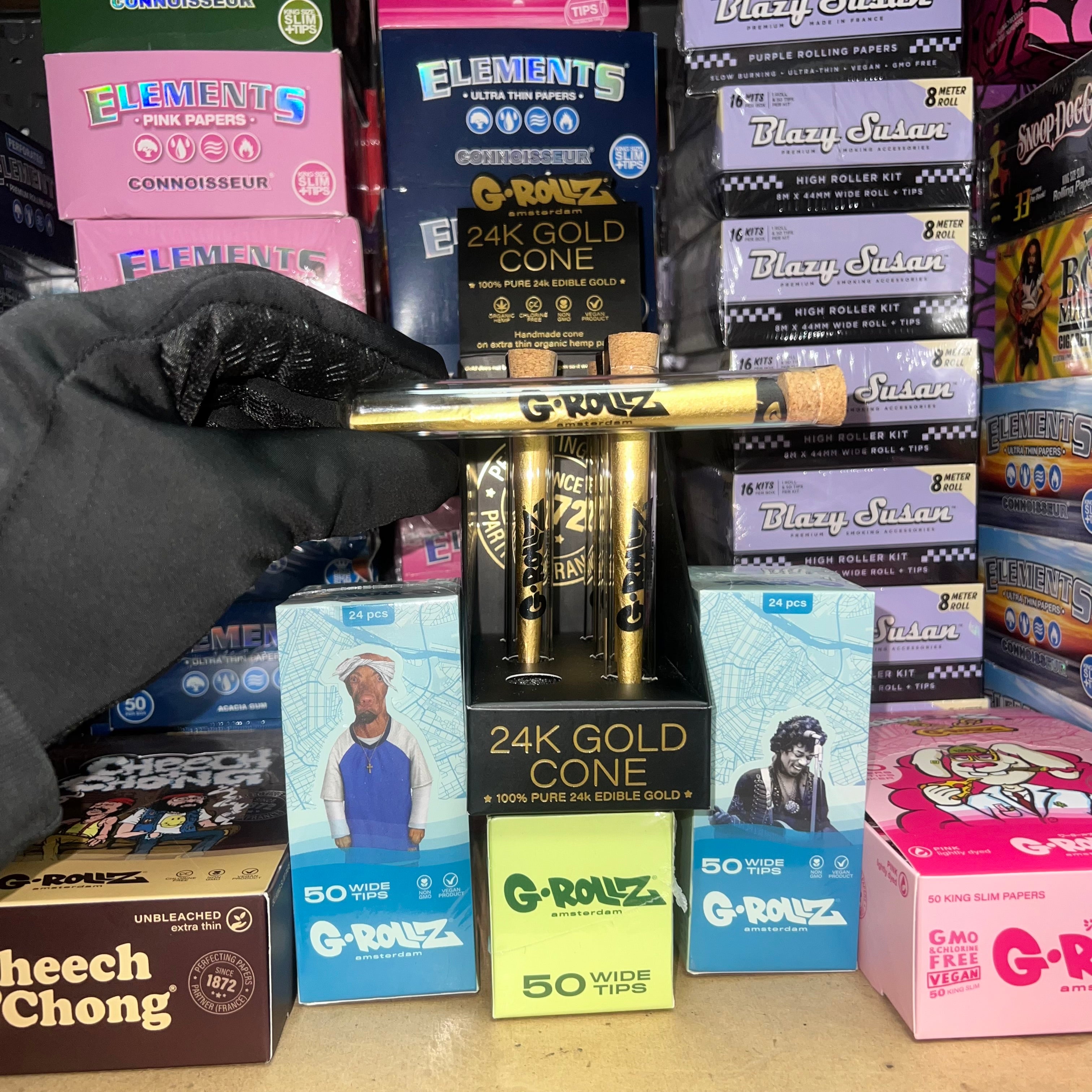 G-Rollz 24K Gold Cone