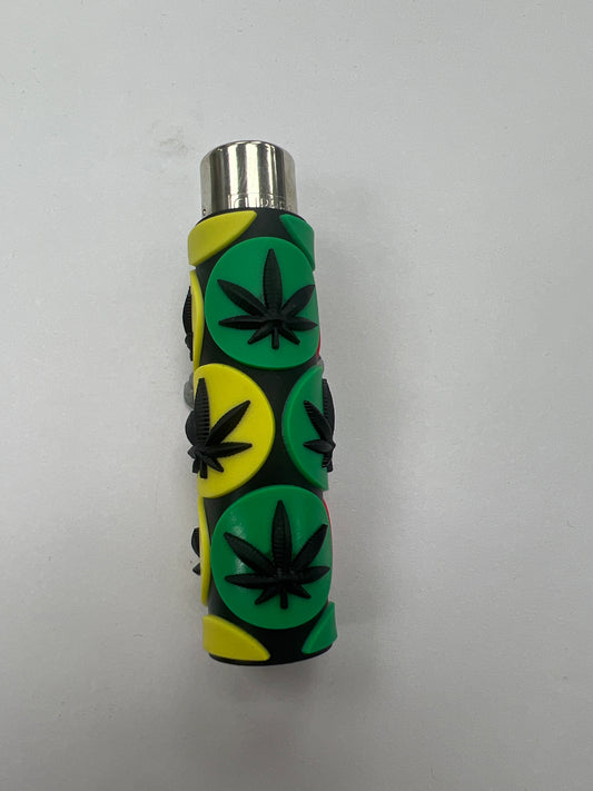 Rubber Case Clipper Lighters