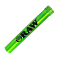 RAW Aluminium Kingsize Doob Tube Joint Holder (Green)