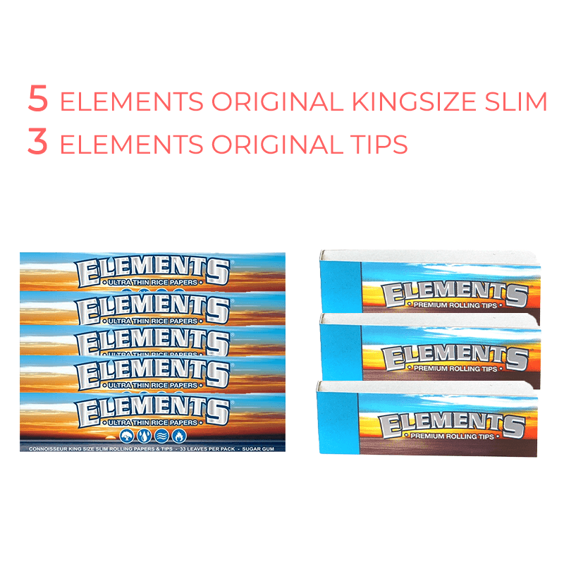 Elements Rooling Tips 5x Elements Original + 3x Elements Tips – munchterm