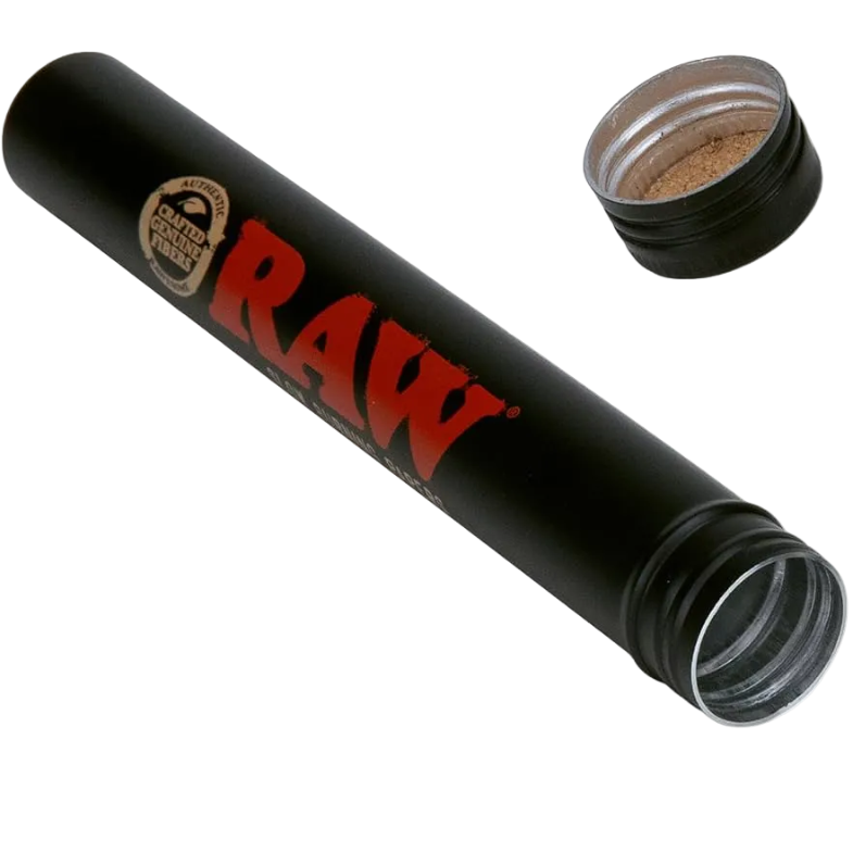 RAW Aluminium Kingsize Doob Tube Joint Holder (Black)