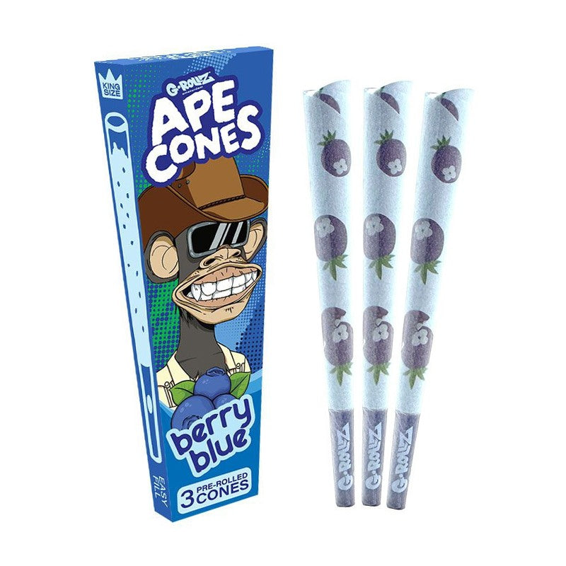 G-ROLLZ Ape Cones 3 Cones Per Pack Pop Activated Flavoured Filter