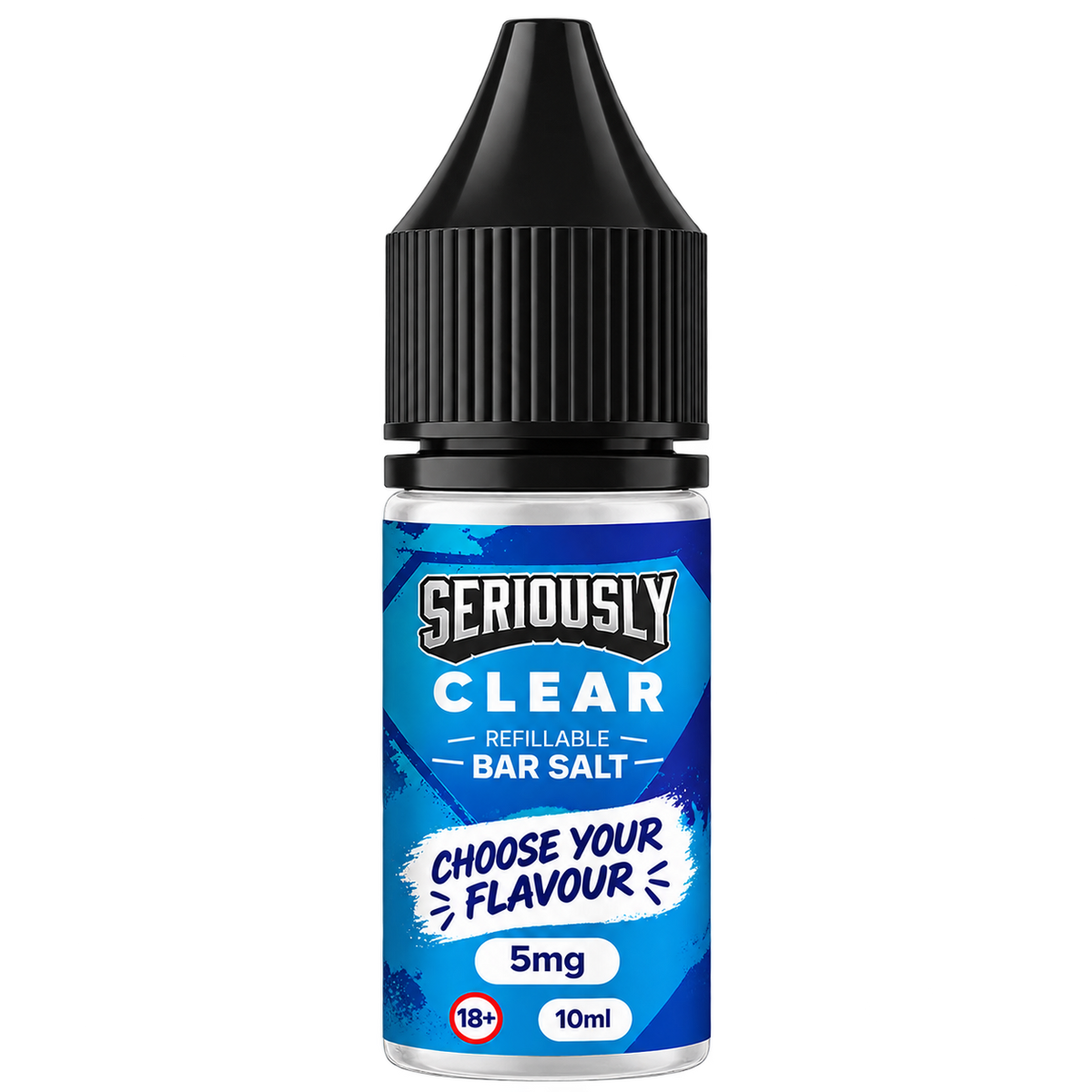 Seriously Clear 5mg 10ml Liquid By Bar Salt
