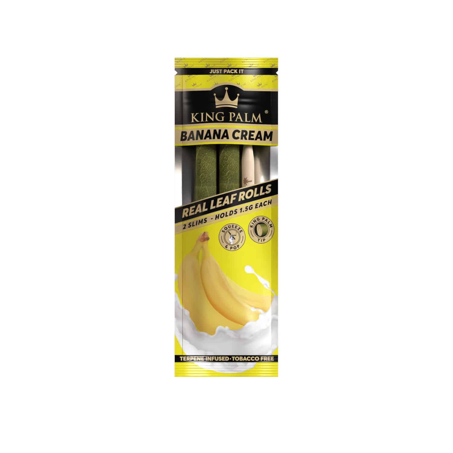 King Palm Slim Leaf Rolls 1.5g (2-pack)