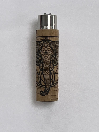 Cork Case Clipper Lighters