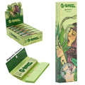 G-ROLLZ Organic Green Hemp Mushroom Lady King Size Slim Papers + Tips