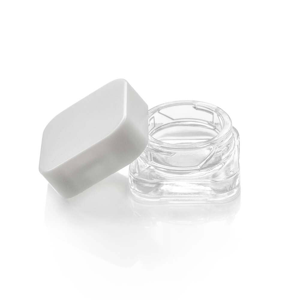 5ml Clear Square Jars