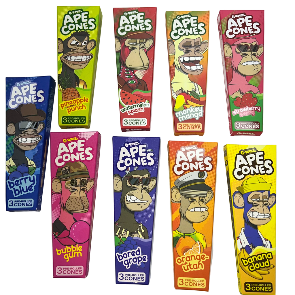 G-Rollz Ape Cones Pre-Rolled Cones (3 Pack)