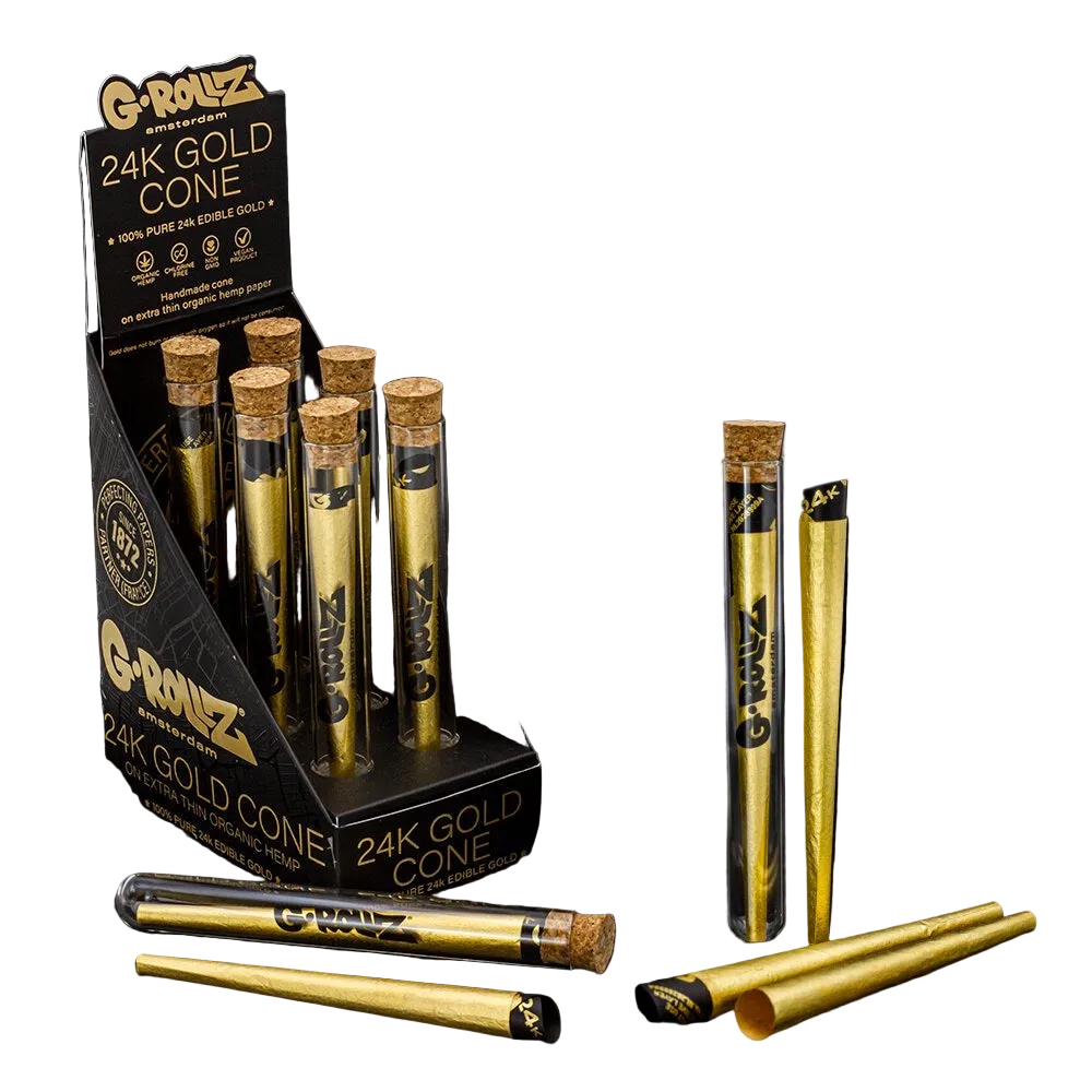 G-Rollz 24K Gold Cone