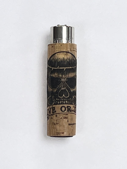 Cork Case Clipper Lighters