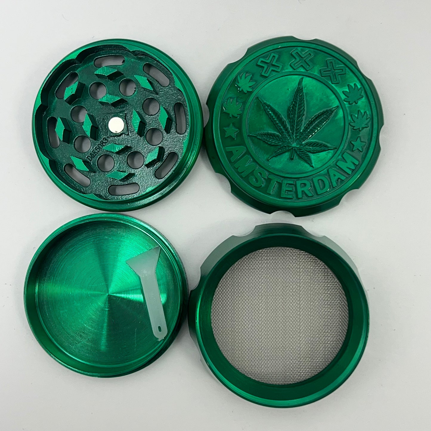 Leaf Amsterdam METAL GRINDER (4 TIER X4 Colours)