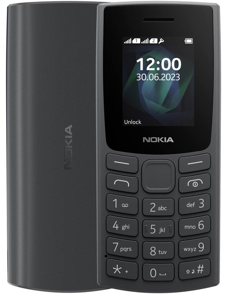 Nokia 105 Simple Feature Burner Phone With Sim Card