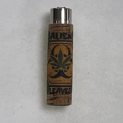 Cork Alien Case Clipper Lighters