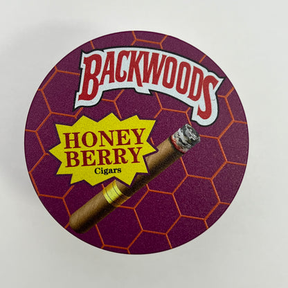 BACKWOODS 63mm Medium Metal Grinder (4 Tier X 6 designs)