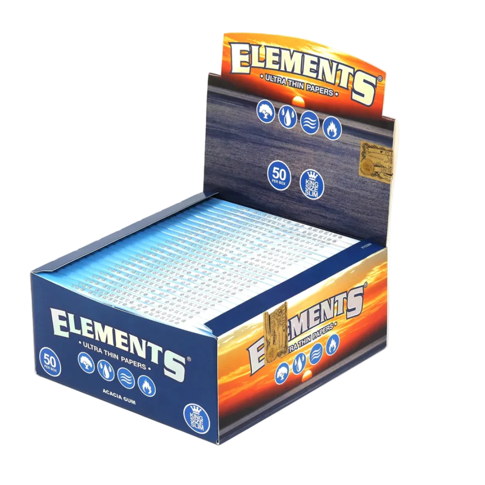Elements Original Rolling Papers King Size Slim (Box of 50)