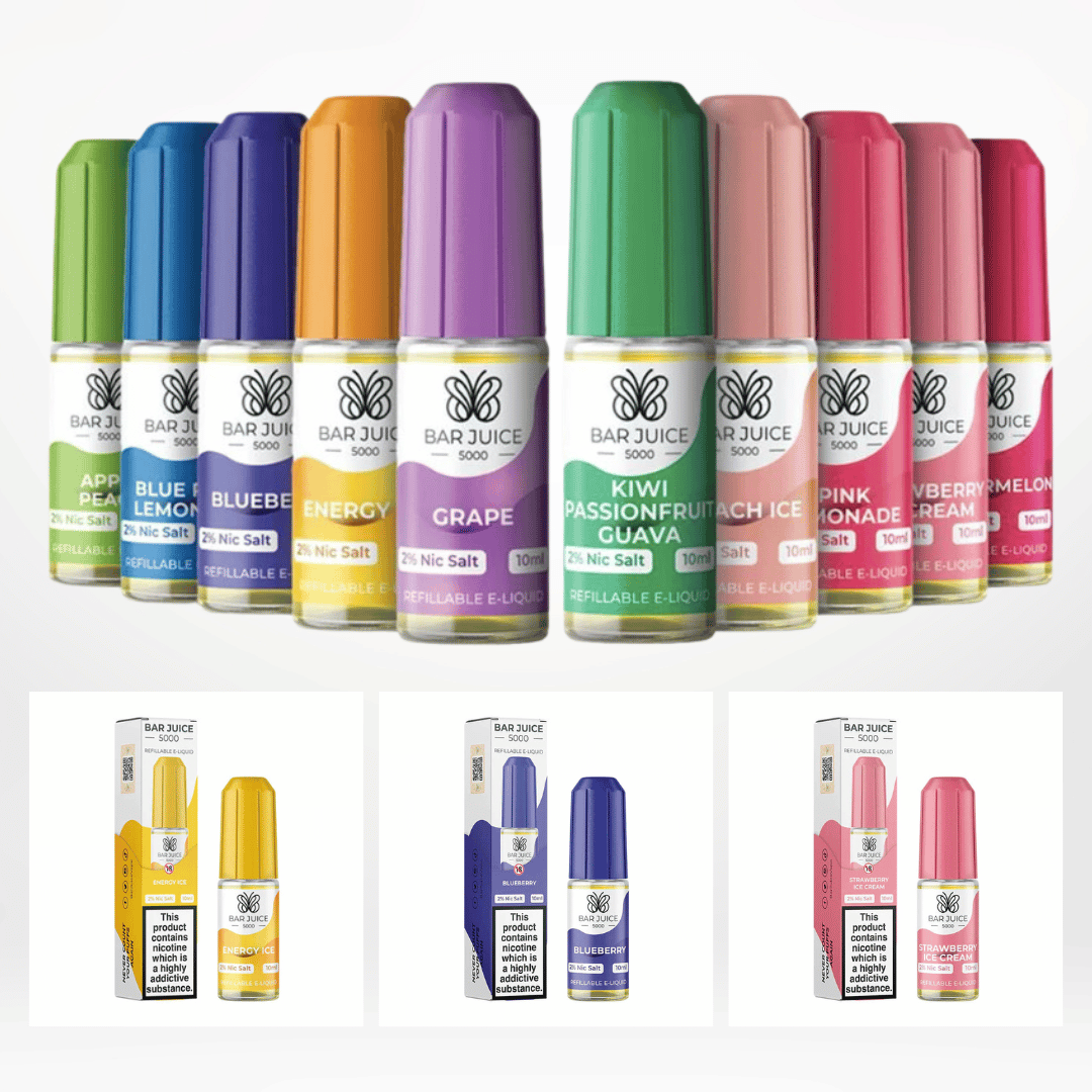 Bar Juice 5000 Nic Salt E-Liquid 10ml (10mg & 20mg)