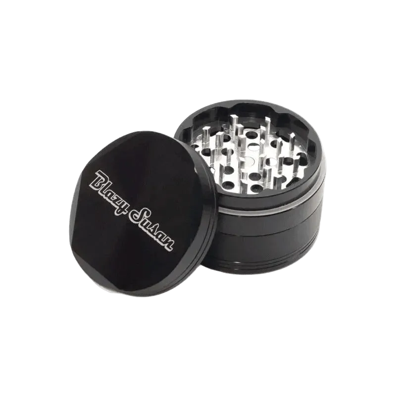 Blazy Susan Black Metal Grinder (4-piece)