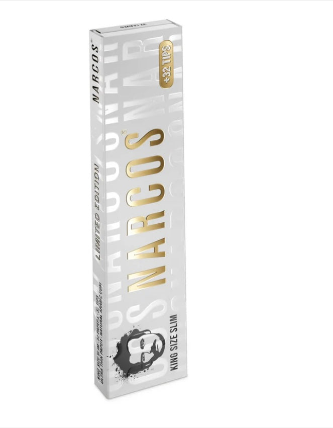 Narcos Kingsize Slim + Tips (6 Designs)