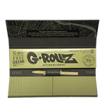 G-Rollz Medicago Sativa Black Rolling Papers + Tips King Size