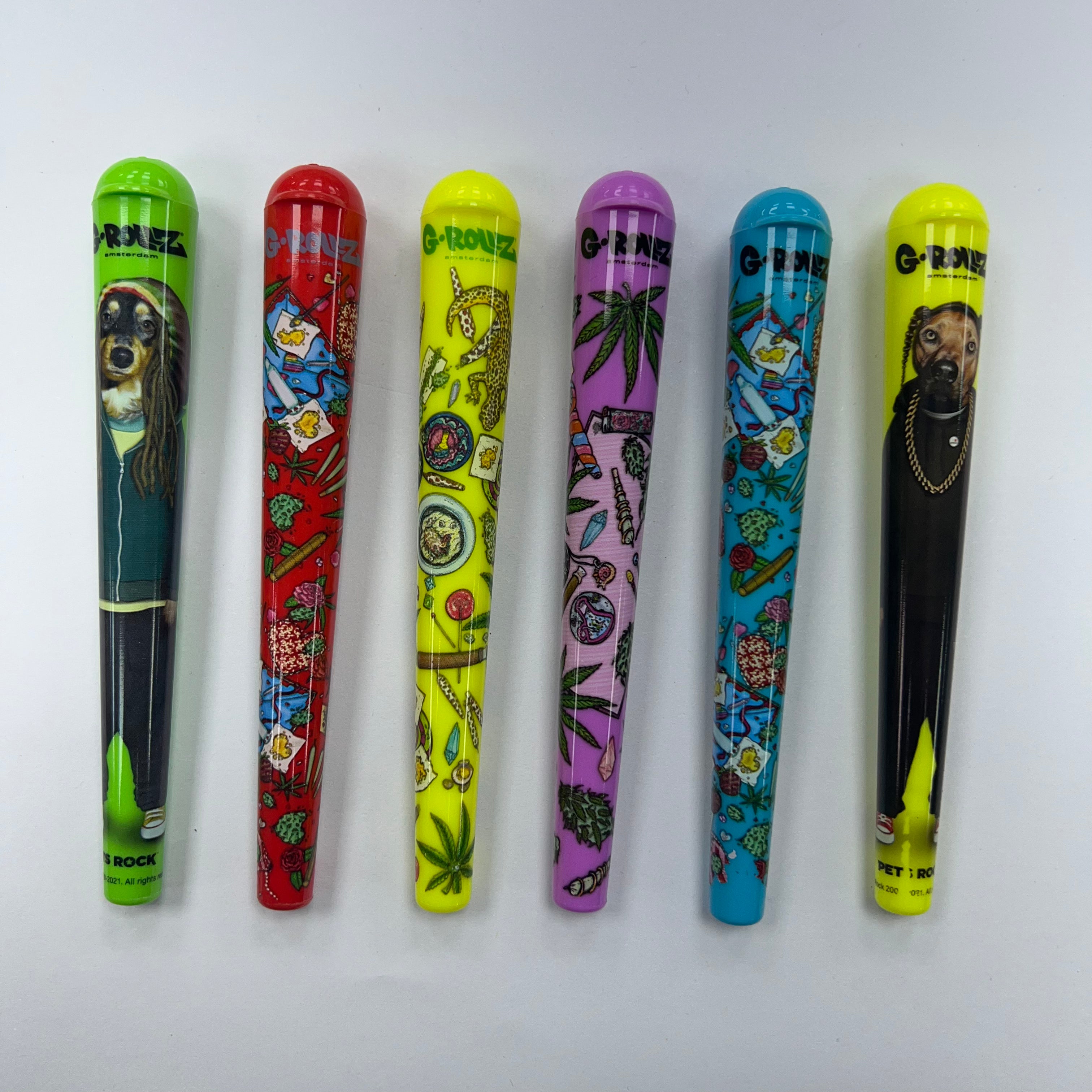 G-ROLLZ G Tube Smell & Water Proof Cone Holder (X6 Colours)