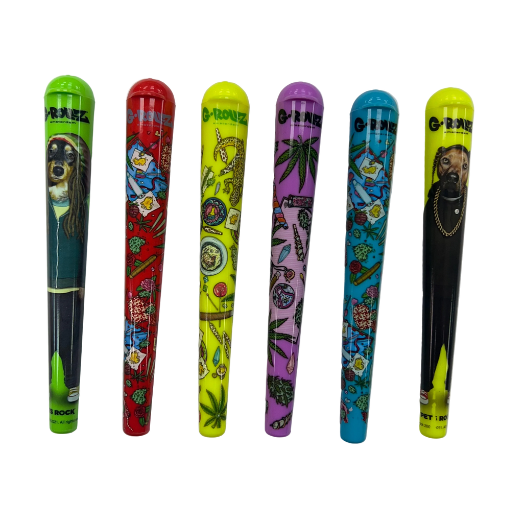 G-ROLLZ G Tube Smell & Water Proof Cone Holder (X6 Colours)