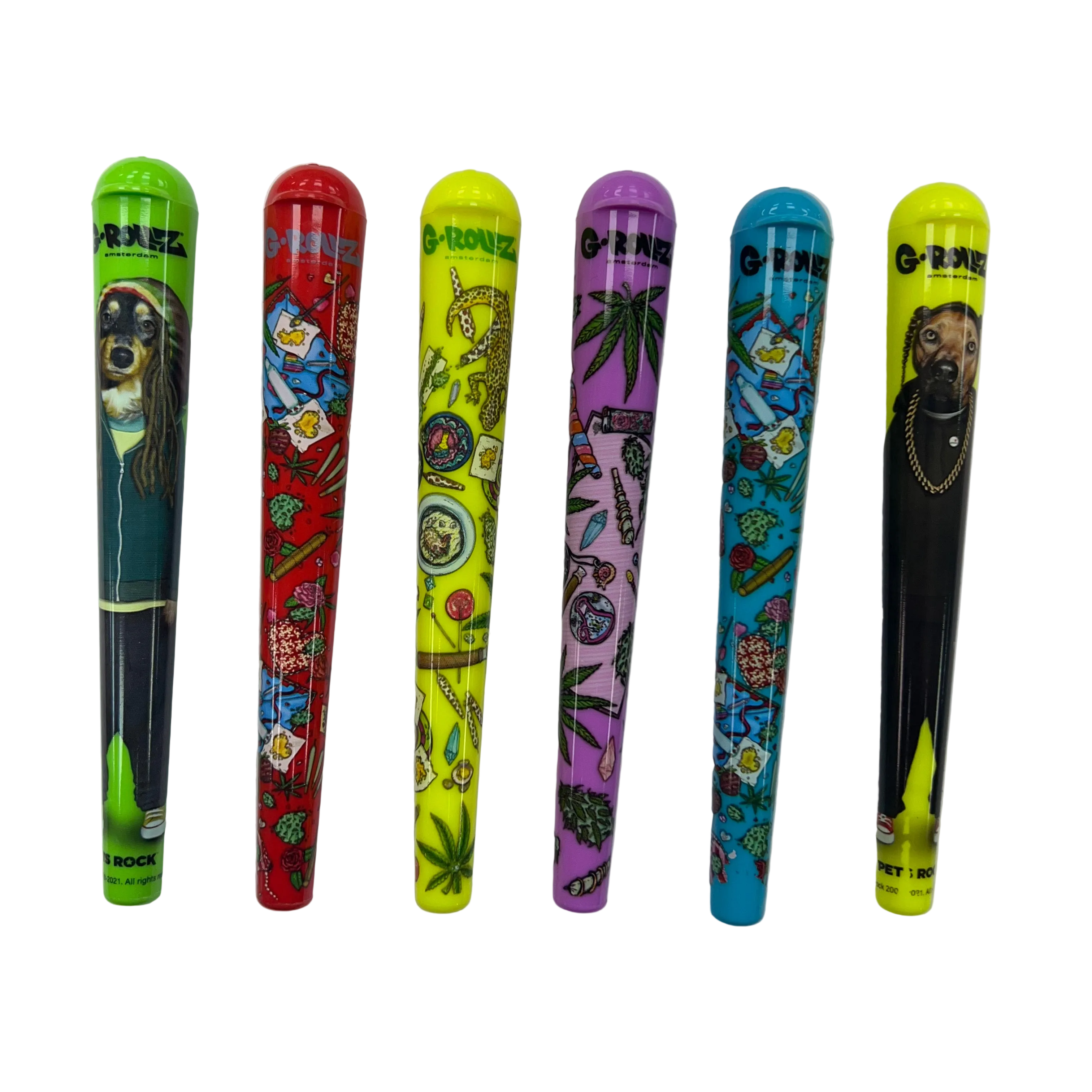G-ROLLZ G Tube Smell & Water Proof Cone Holder (X6 Colours)