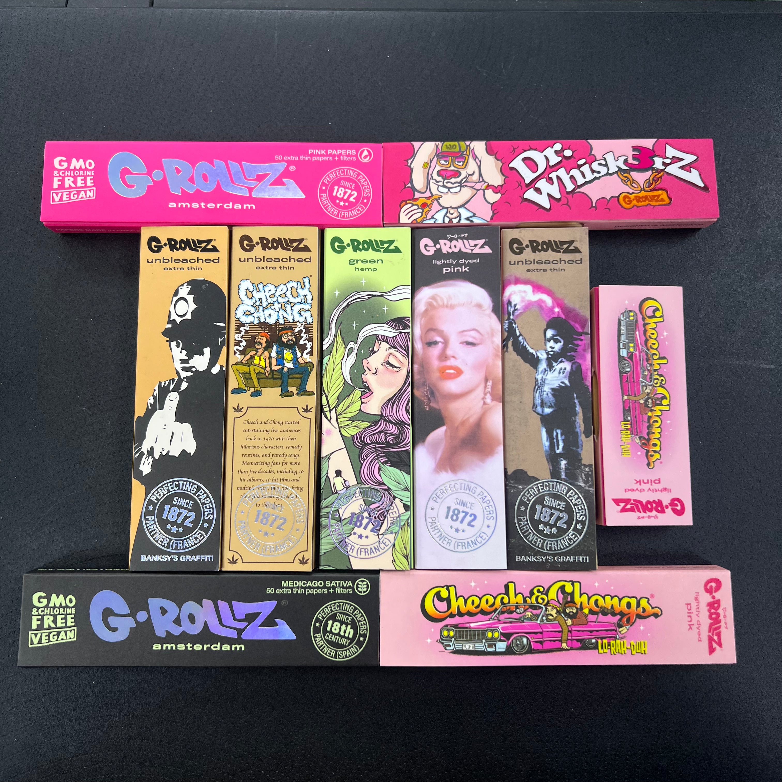 G-ROLLZ Papers With Tips & Poker Bundle