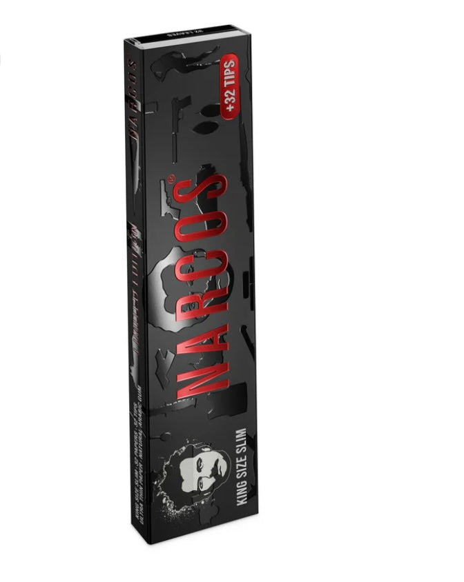 Narcos Kingsize Slim + Tips (6 Designs)