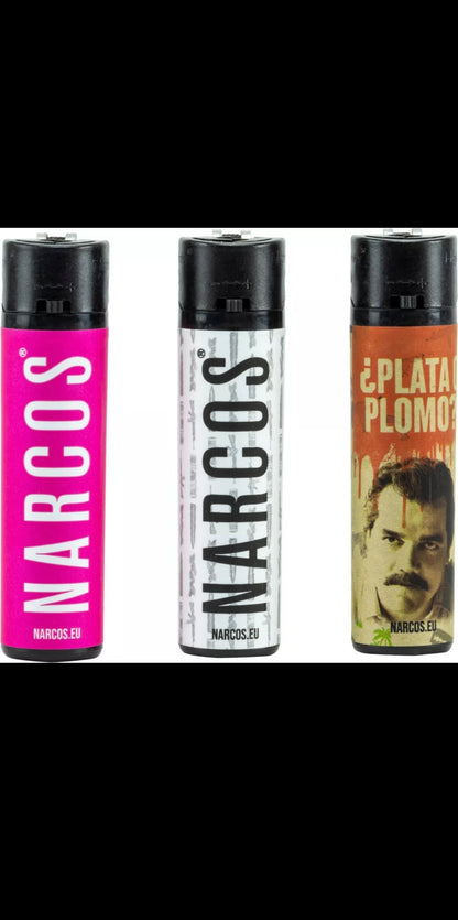 NARCOS LIGHTERS ( 8 DIFFERENT DESIGNS )