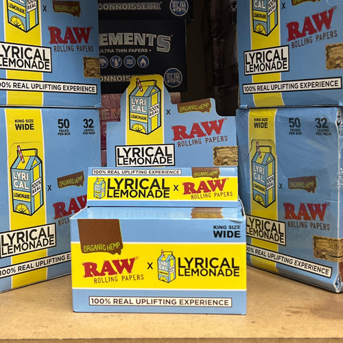 RAW Lyrical Lemonade Rolling Papers King Size Wide