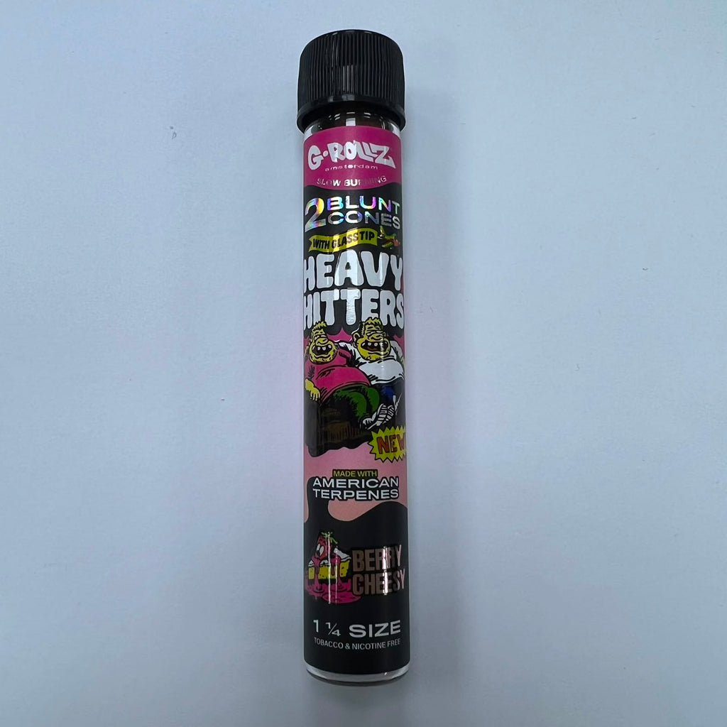 G-Rollz Heavy Hitters X2 Blunt Cones With Glass Tip