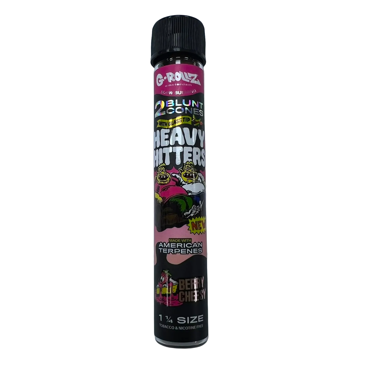 G-Rollz Heavy Hitters X2 Blunt Cones With Glass Tip