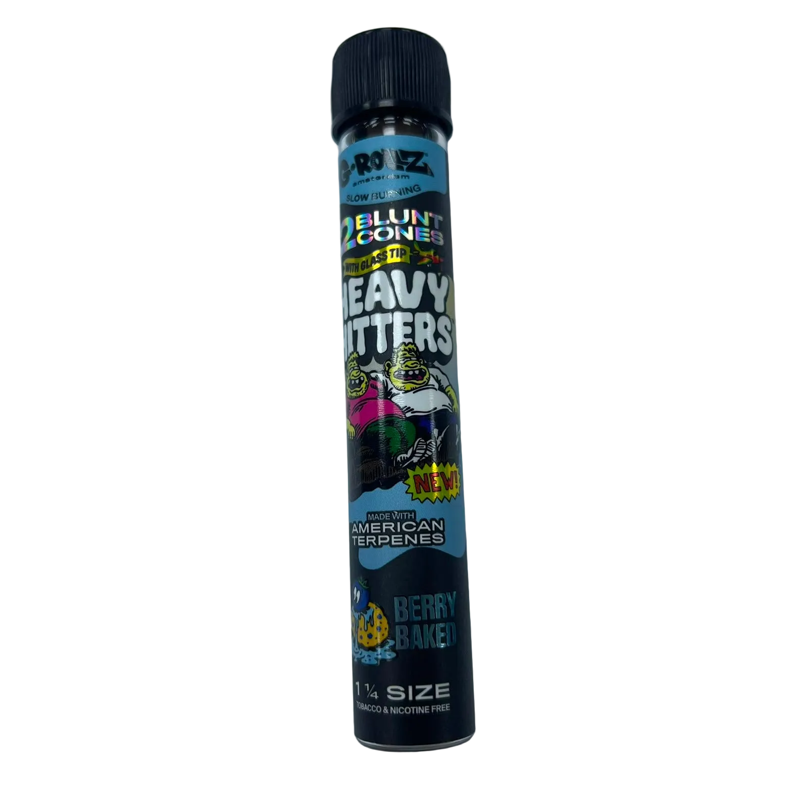 G-Rollz Heavy Hitters X2 Blunt Cones With Glass Tip