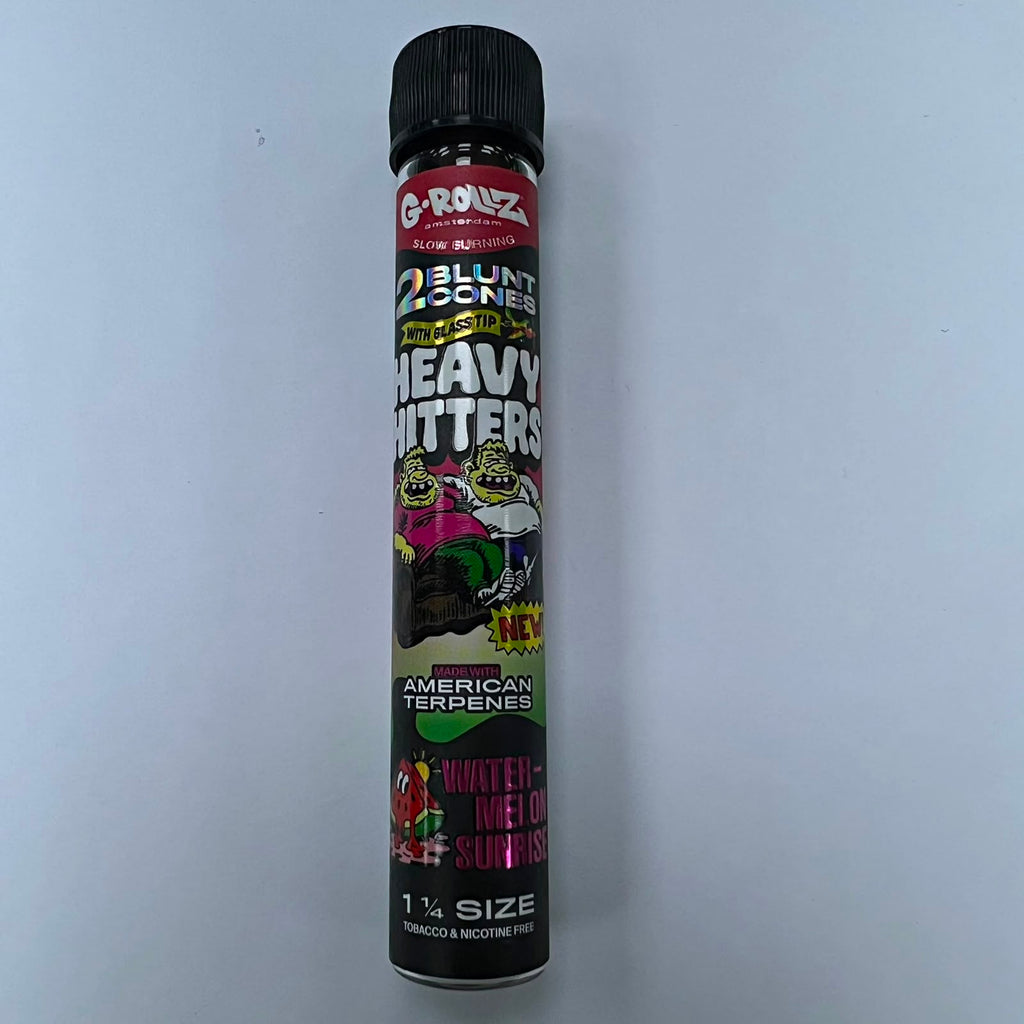 G-Rollz Heavy Hitters X2 Blunt Cones With Glass Tip
