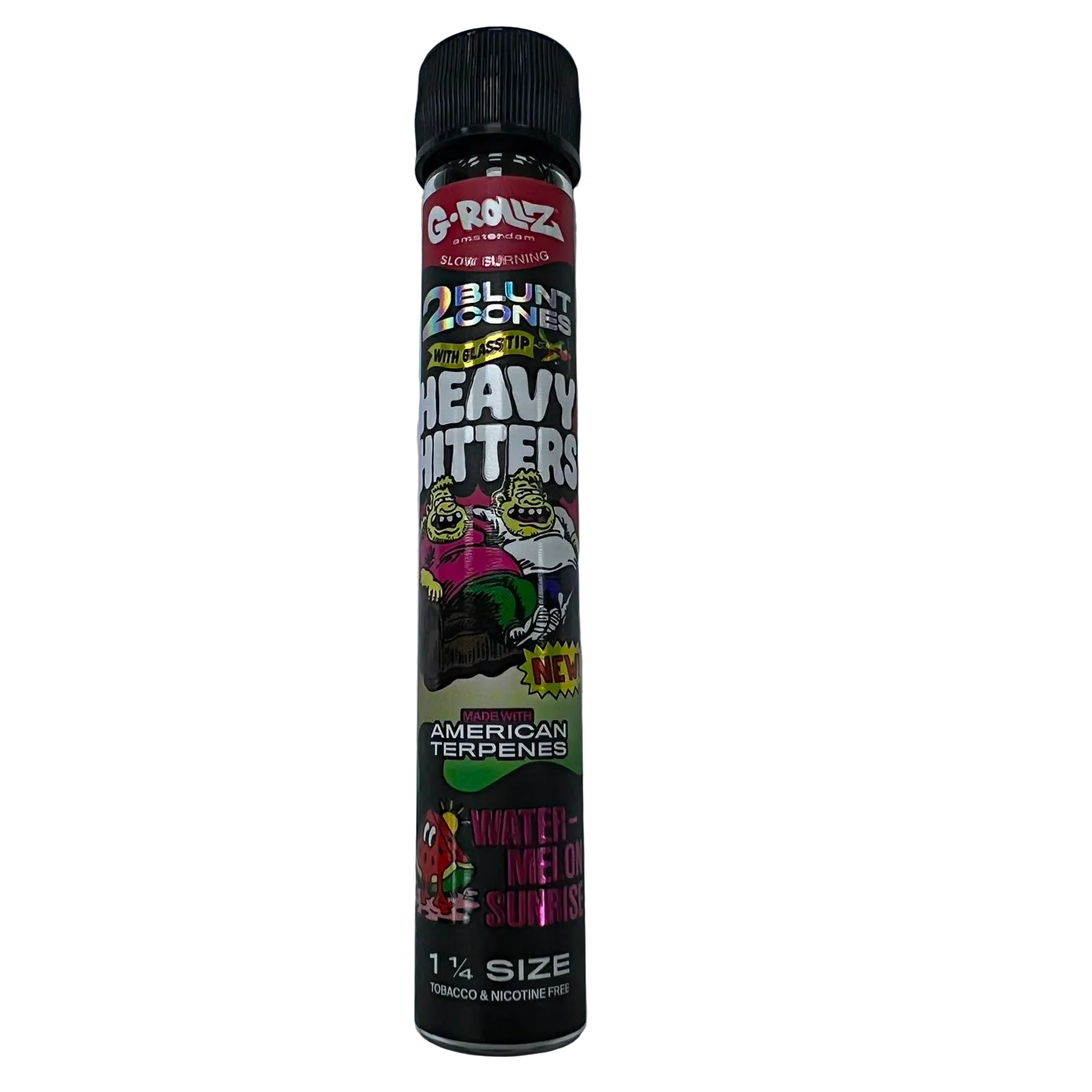 G-Rollz Heavy Hitters X2 Blunt Cones With Glass Tip
