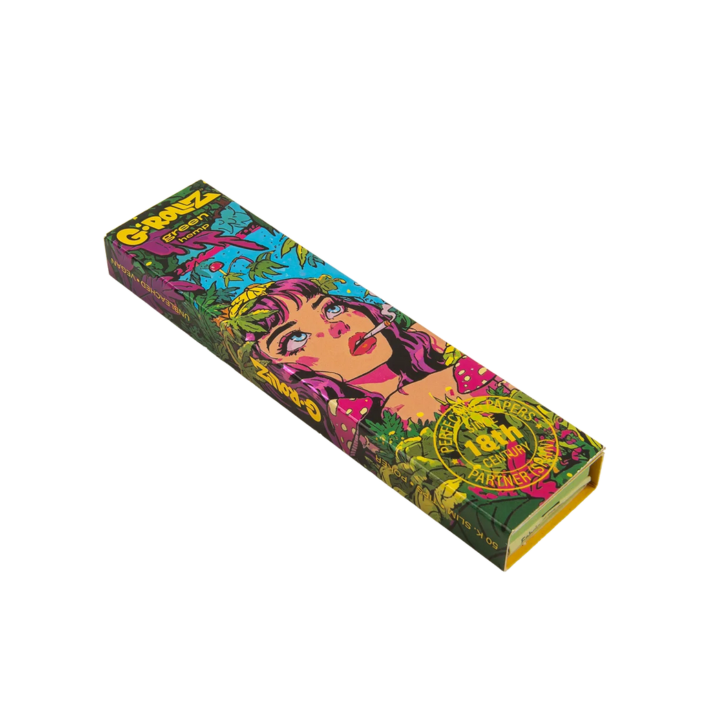 G-Rollz Jungle Hemp King Size Papers, Tips & Poker