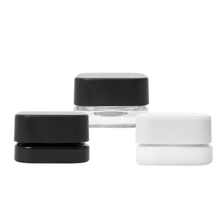 5ml Clear Square Jars