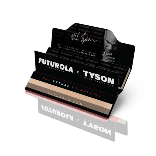 FUTUROLA Amsterdam X TYSON MIKE TYSON 2.0 King Size Slim papers + Tips