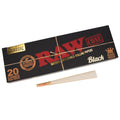 RAW Classic King Size Slim Black20 Cones