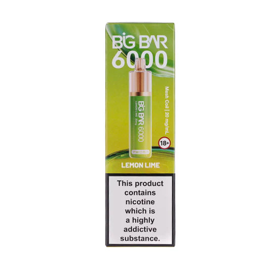 Big Bar 6000 Puffs pod system Vape munchterm Big Bar 6000 Puffs pod system Vape munchterm
