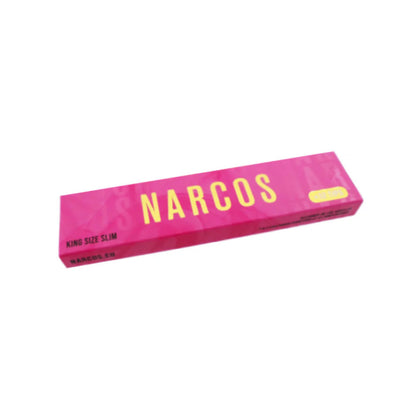 NARCOS KING SIZE SLIM + TIPS (6 DIFFERENT DESIGNS/PAPER)