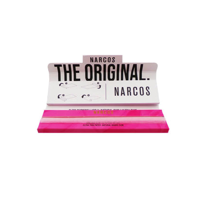 NARCOS KING SIZE SLIM + TIPS (6 DIFFERENT DESIGNS/PAPER)