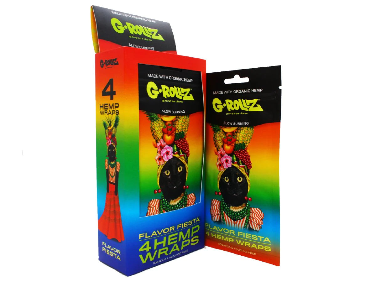 G-Rollz Hemp Wraps 4 Per Pack