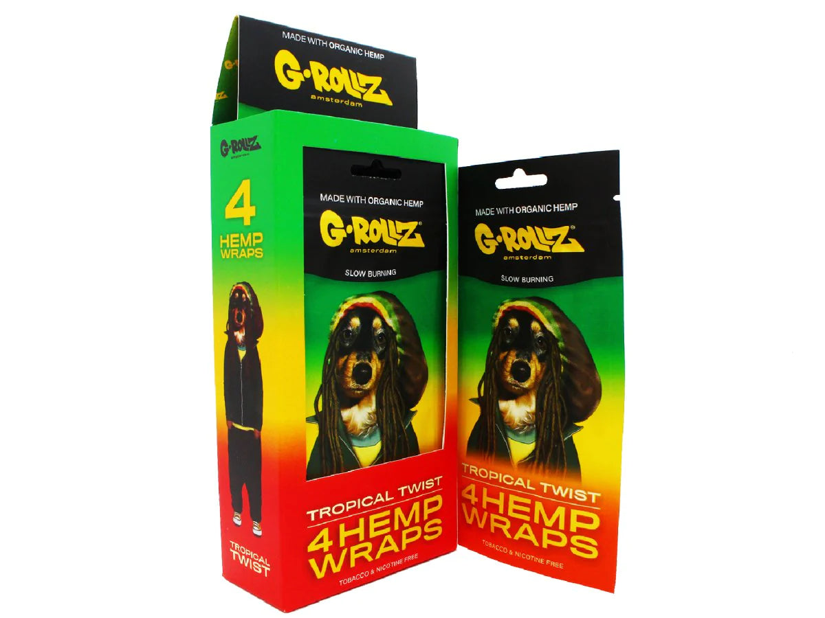 G-Rollz Hemp Wraps 4 Per Pack