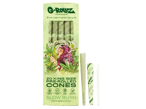 G-Rollz Pre Rolled Cones 20 Pack (4 Different)
