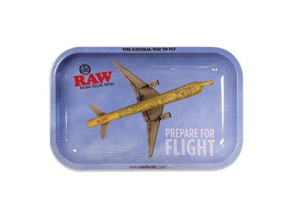RAW Prepare For Flight Small Rolling Tray