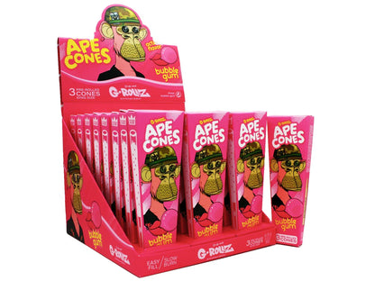 G-ROLLZ Ape Cones 3 Cones Per Pack Pop Activated Flavoured Filter