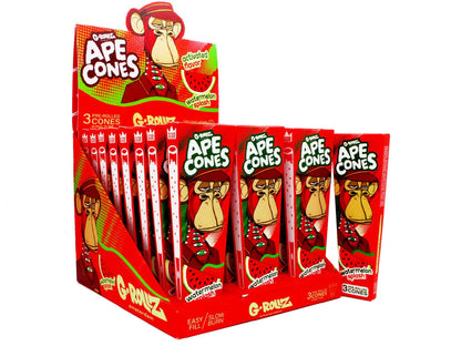 G-ROLLZ Ape Cones 3 Cones Per Pack Pop Activated Flavoured Filter
