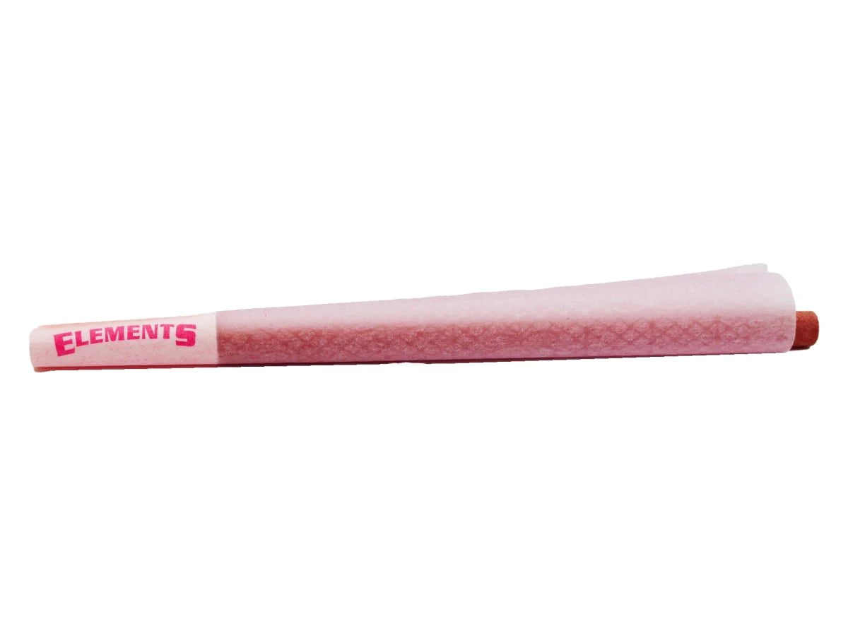 ELEMENTS Pink Pre-Rolled Cones King Size 3 Pack
